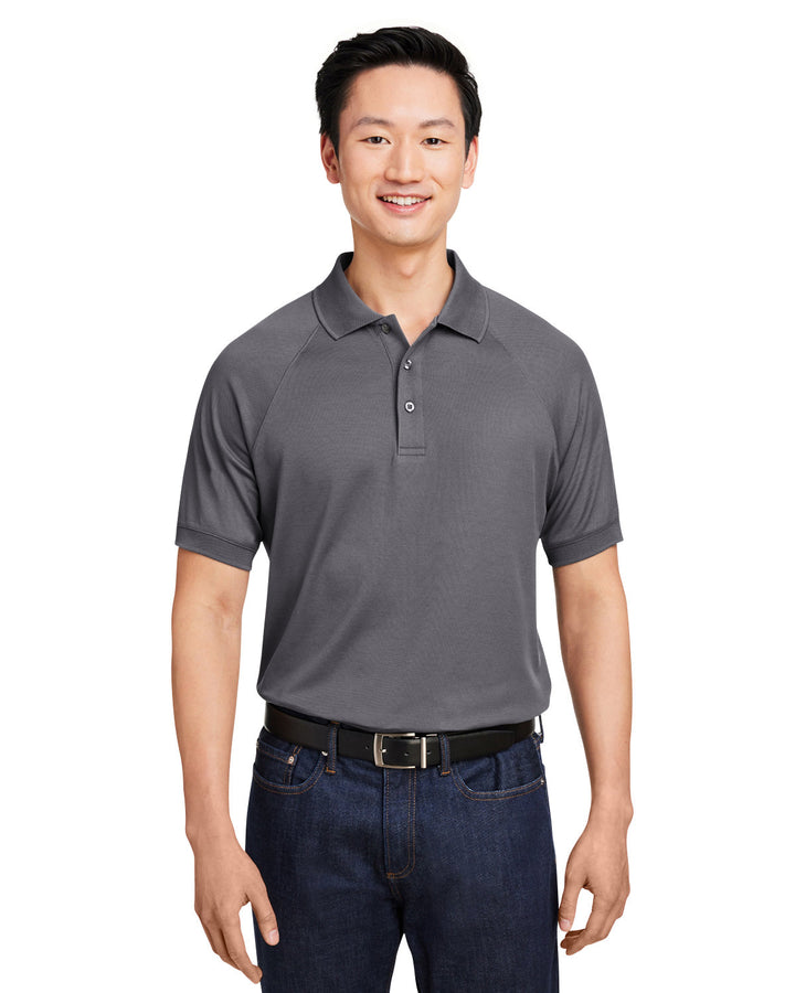 Harriton Men's Charge Snag and Soil Protect Polo Harriton