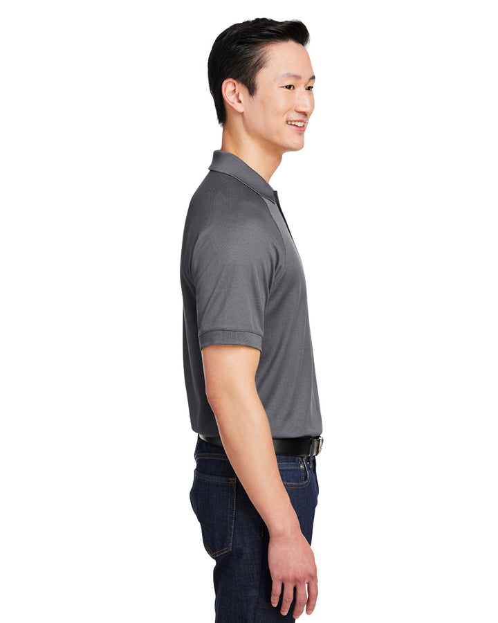 Harriton Men's Charge Snag and Soil Protect Polo Harriton