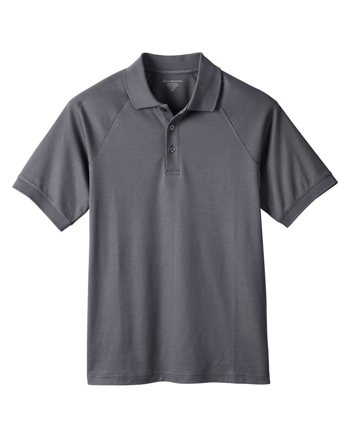 Harriton Men's Charge Snag and Soil Protect Polo Harriton