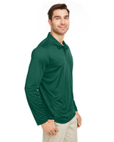 Team 365 Men's Zone Performance Long Sleeve Polo Team 365