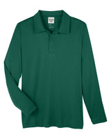 Team 365 Men's Zone Performance Long Sleeve Polo Team 365