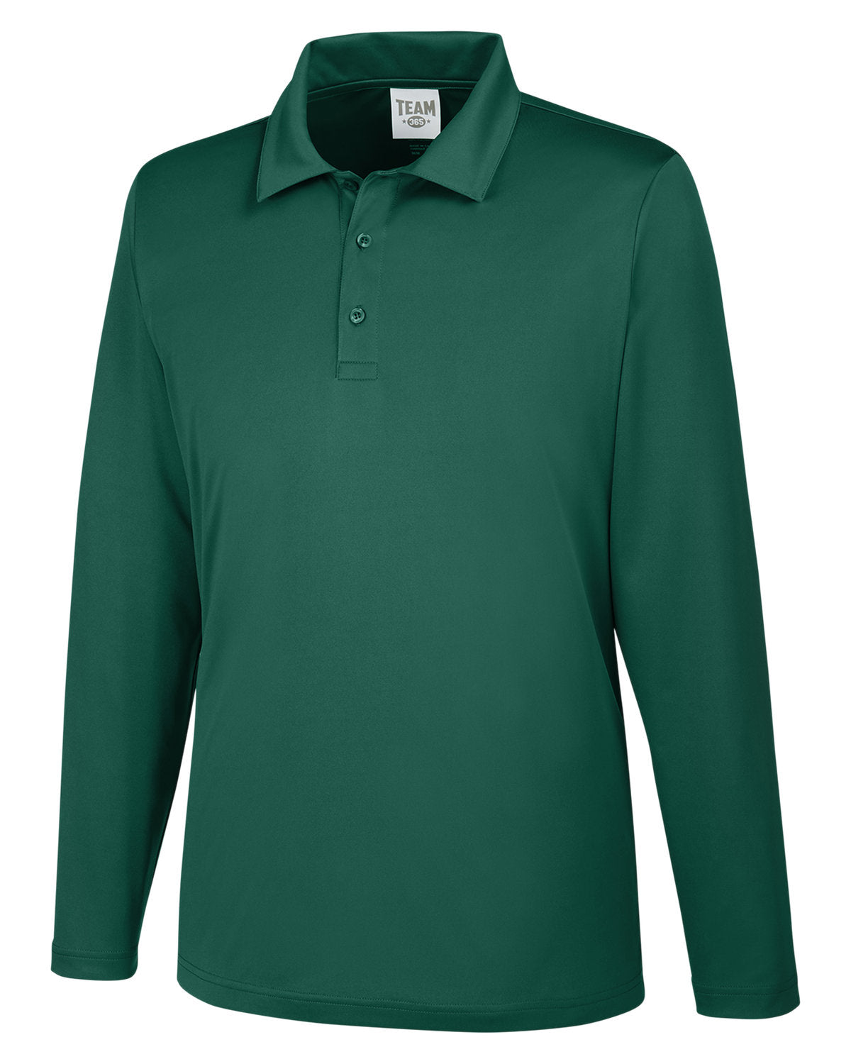 Team 365 Men's Zone Performance Long Sleeve Polo Team 365