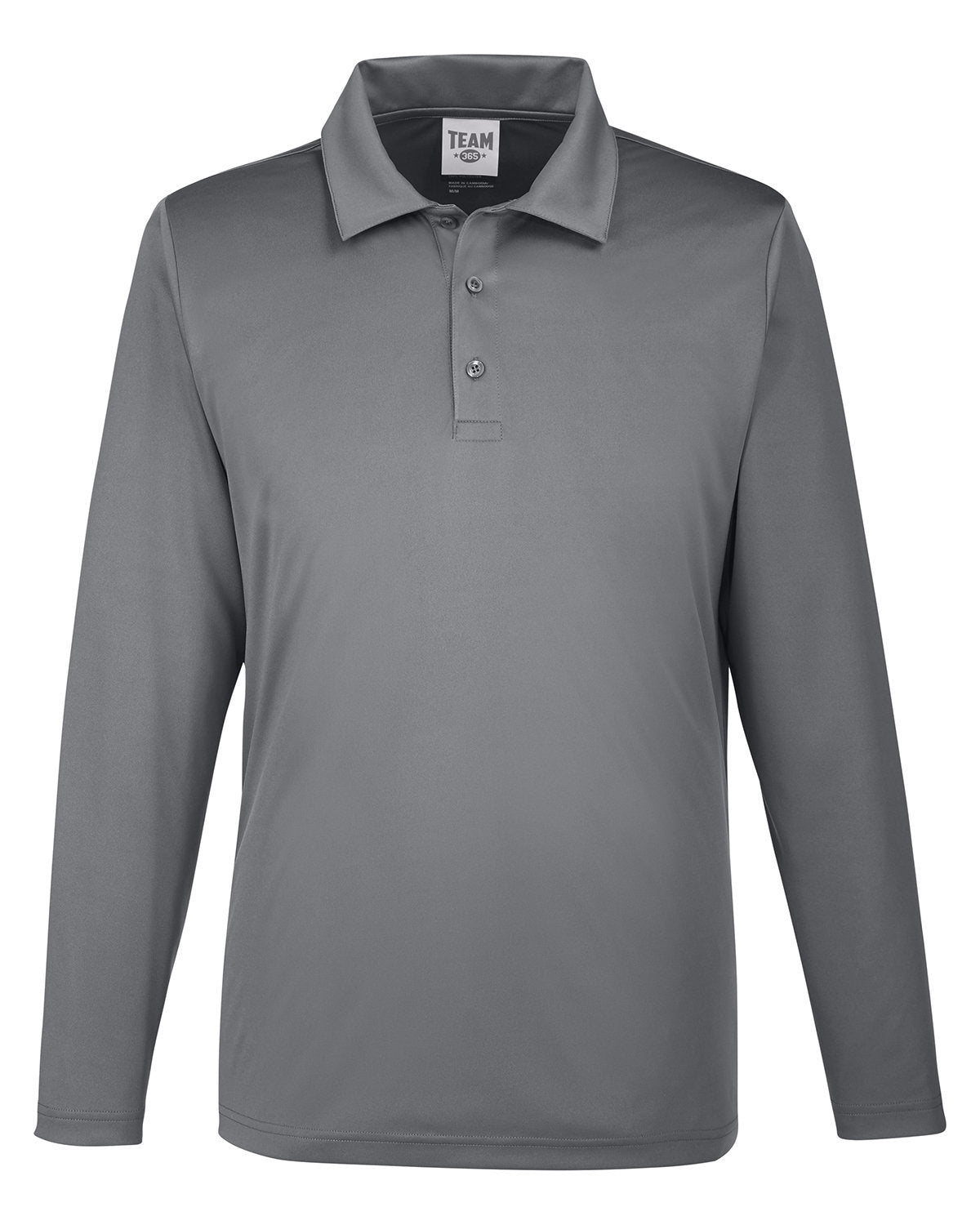 Team 365 Men's Zone Performance Long Sleeve Polo Team 365
