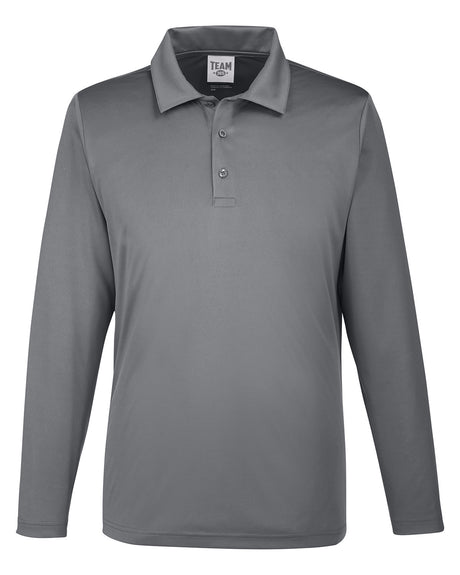 Team 365 Men's Zone Performance Long Sleeve Polo Team 365
