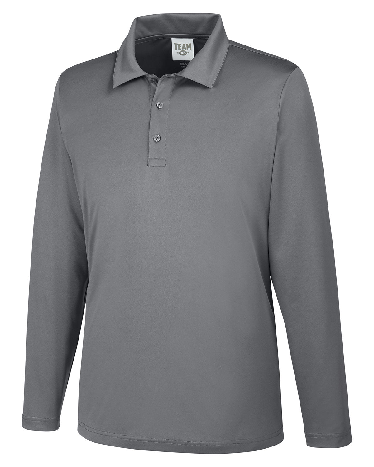 Team 365 Men's Zone Performance Long Sleeve Polo Team 365