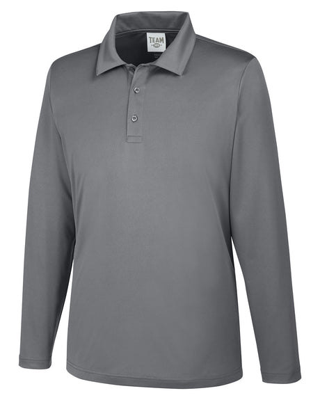 Team 365 Men's Zone Performance Long Sleeve Polo Team 365