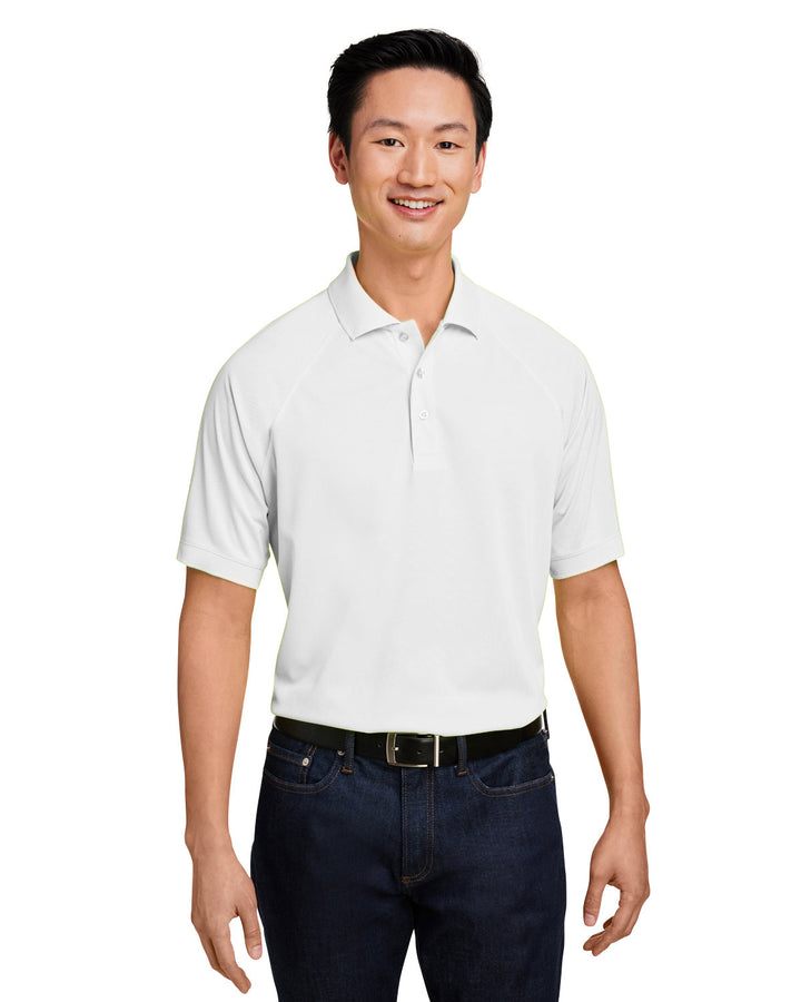 Harriton Men's Charge Snag and Soil Protect Polo Harriton