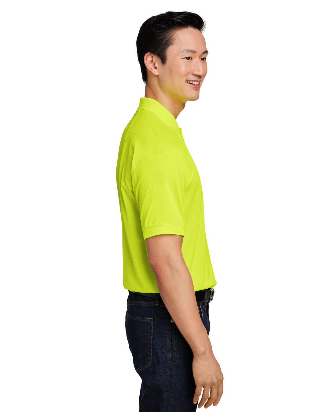 Harriton Men's Charge Snag and Soil Protect Polo Harriton