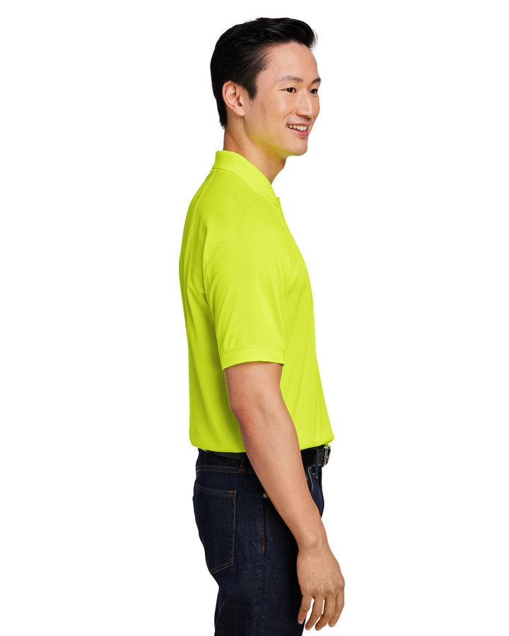 Harriton Men's Charge Snag and Soil Protect Polo Harriton