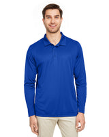 Team 365 Men's Zone Performance Long Sleeve Polo Team 365