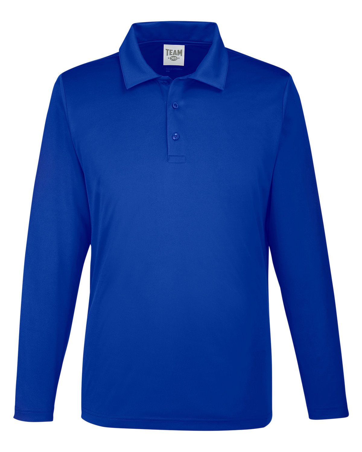 Team 365 Men's Zone Performance Long Sleeve Polo Team 365