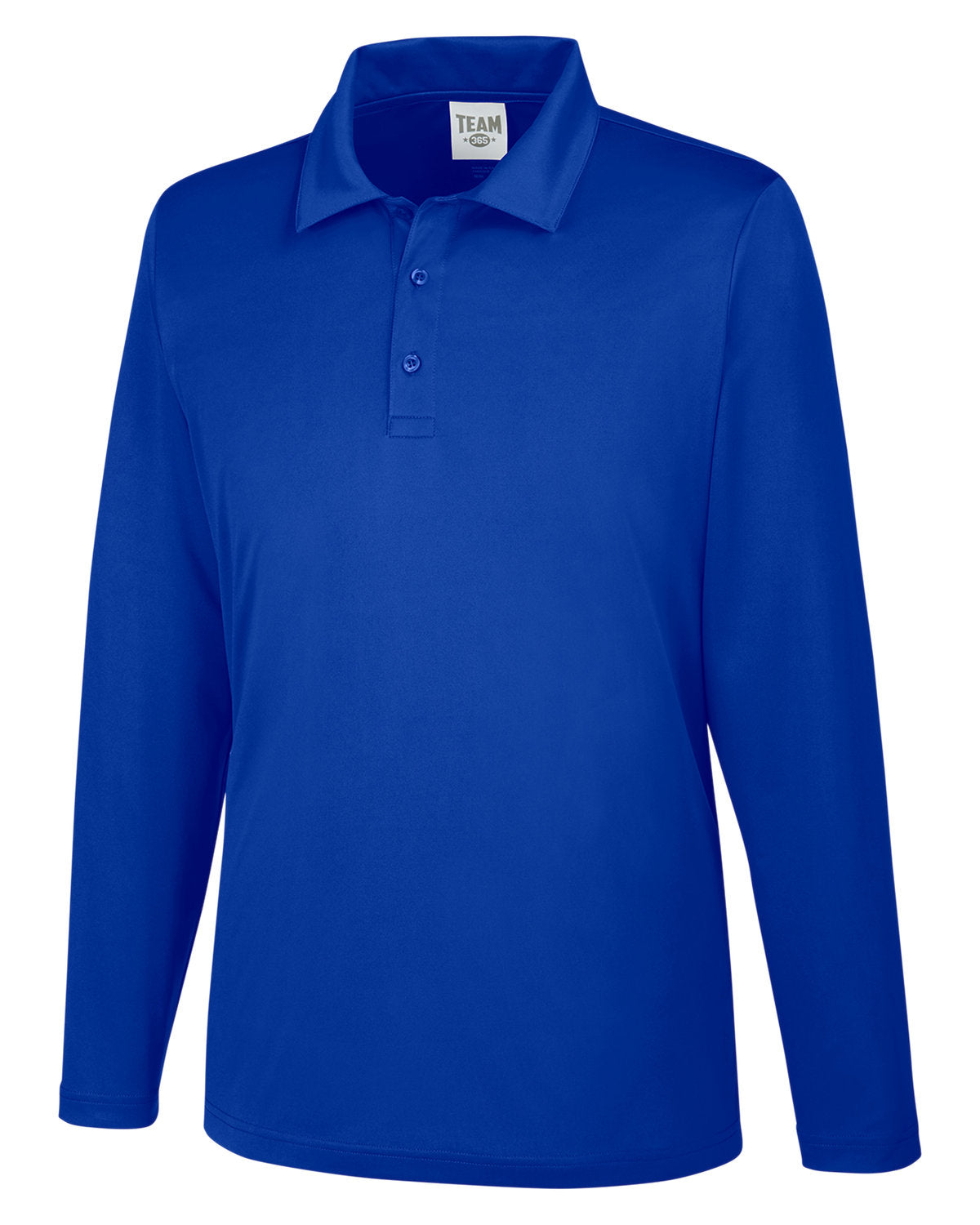 Team 365 Men's Zone Performance Long Sleeve Polo Team 365