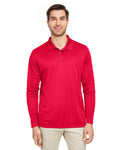 Team 365 Men's Zone Performance Long Sleeve Polo Team 365