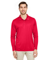 Team 365 Men's Zone Performance Long Sleeve Polo Team 365