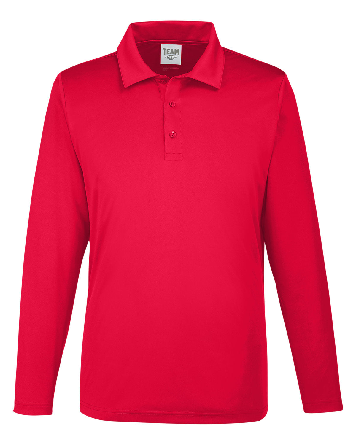 Team 365 Men's Zone Performance Long Sleeve Polo Team 365