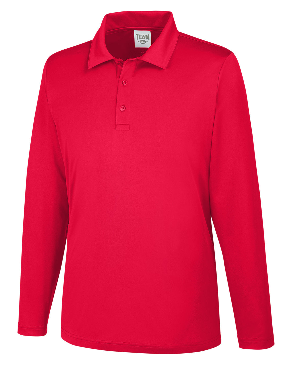 Team 365 Men's Zone Performance Long Sleeve Polo Team 365
