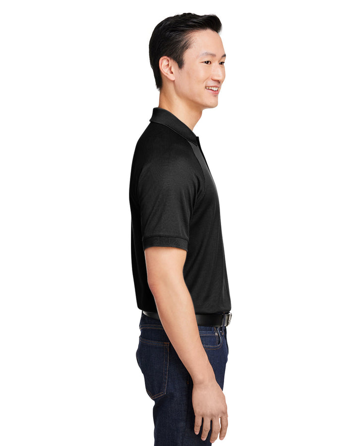 Harriton Men's Charge Snag and Soil Protect Polo Harriton