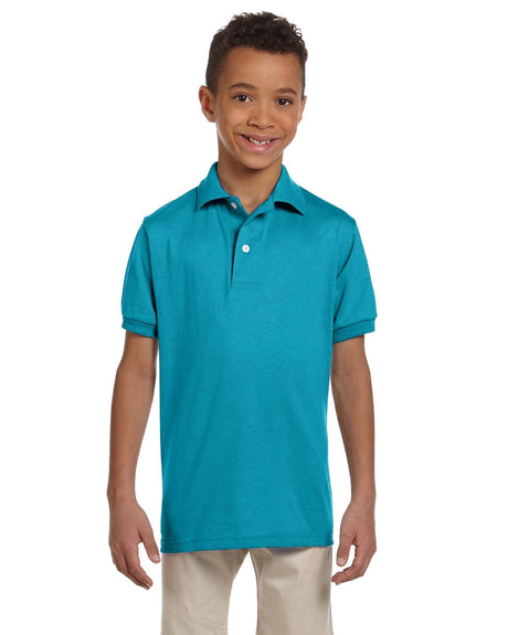 Jerzees Youth SpotShield 50/50 Polo JERZEES