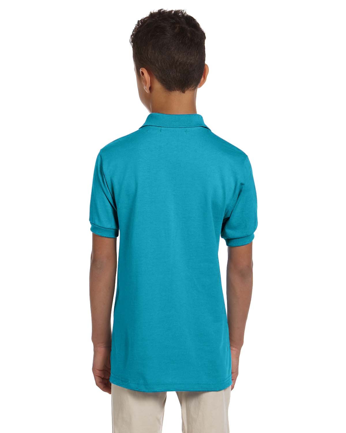 Jerzees Youth SpotShield 50/50 Polo JERZEES