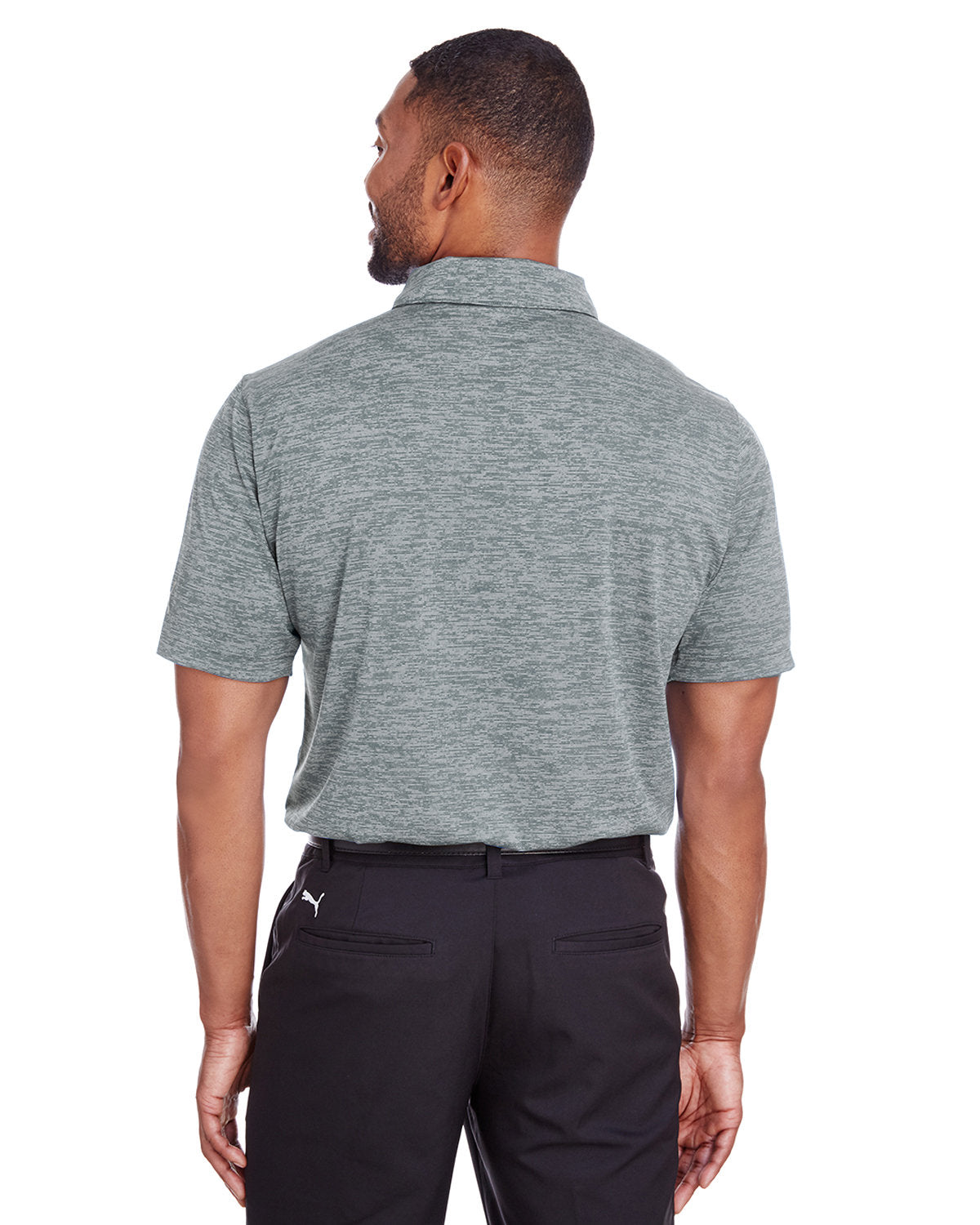 Puma Golf Men's Icon Heather Polo Puma