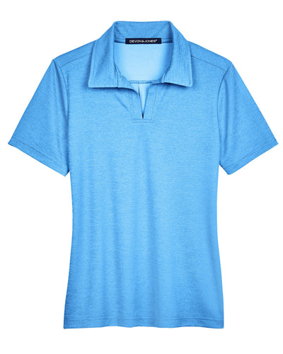 Devon & Jones CrownLux Performance™ Ladies' Address Melange Polo