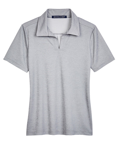 Devon & Jones CrownLux Performance™ Ladies' Address Melange Polo