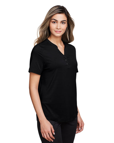 North End Ladies' Jaq Snap-Up Stretch Performance Polo