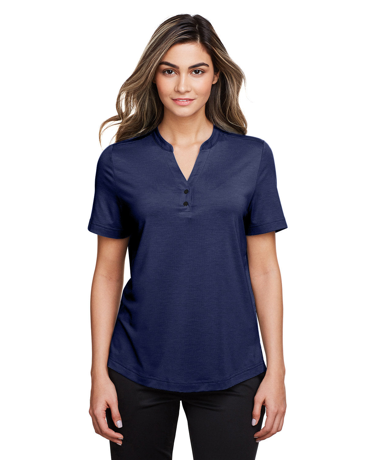 North End Ladies' Jaq Snap-Up Stretch Performance Polo North End