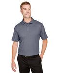 Devon & Jones CrownLux Performance™ Men's Address Melange Polo Devon & Jones