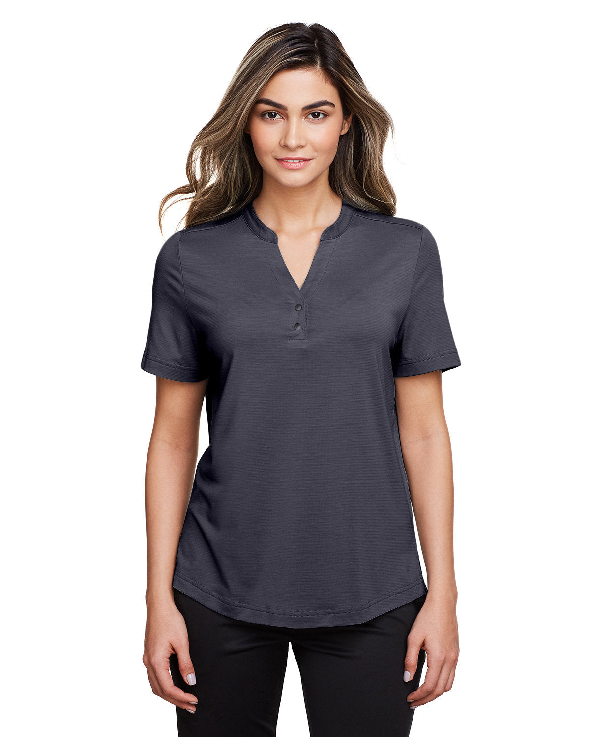 North End Ladies' Jaq Snap-Up Stretch Performance Polo North End