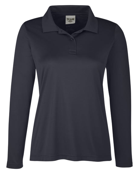 Team 365 Ladies' Zone Performance Long Sleeve Polo Womens Apparel Shirts & Tops