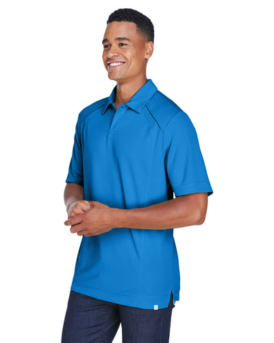 North End Men's Recycled Polyester Performance Piqué Polo