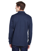 CORE365 Adult Pinnacle Performance Long-Sleeve Piqué Polo with Pocket CORE365