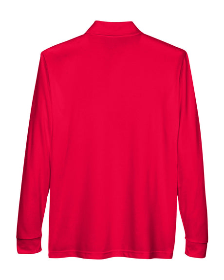 CORE365 Adult Pinnacle Performance Long-Sleeve Piqué Polo with Pocket CORE365