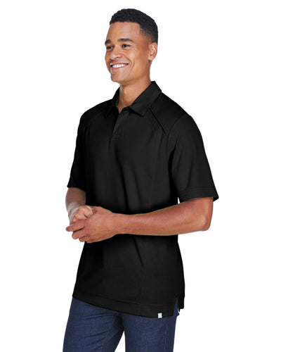 North End Men's Recycled Polyester Performance Piqué Polo