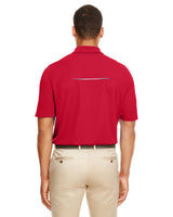 CORE365 Men's Radiant Performance Piqué Polo with Reflective Piping CORE365