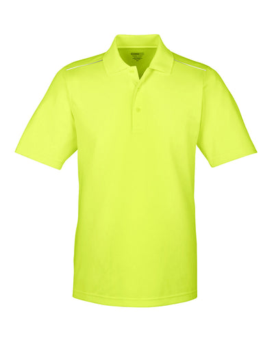 CORE365 Men's Radiant Performance Piqué Polo with Reflective Piping