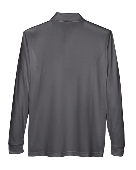 CORE365 Adult Pinnacle Performance Long-Sleeve Piqué Polo with Pocket CORE365