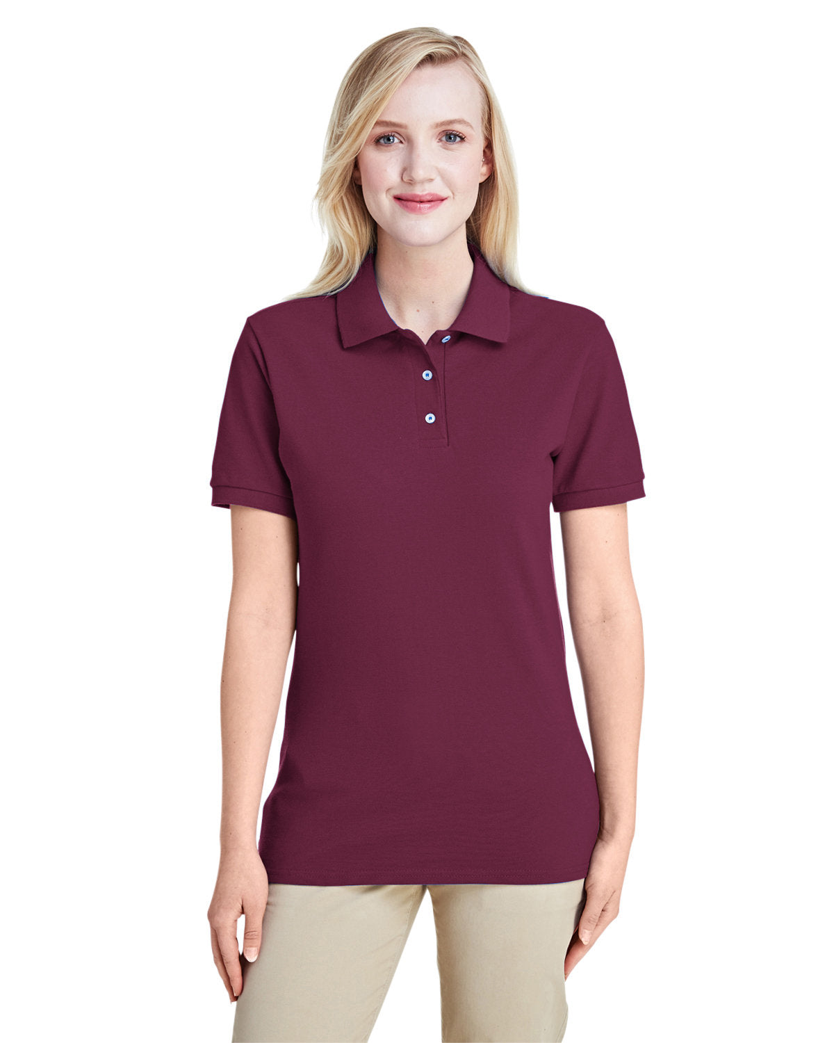 JERZEES Women's 100% Ringspun Cotton Piqué Polo JERZEES