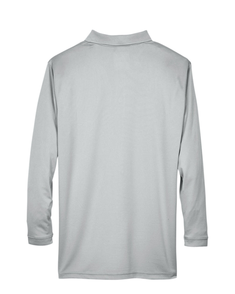 UltraClub Adult Cool & Dry Sport Long-Sleeve Polo