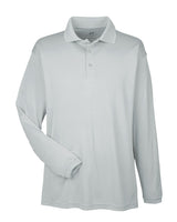 UltraClub Adult Cool & Dry Sport Long-Sleeve Polo UltraClub