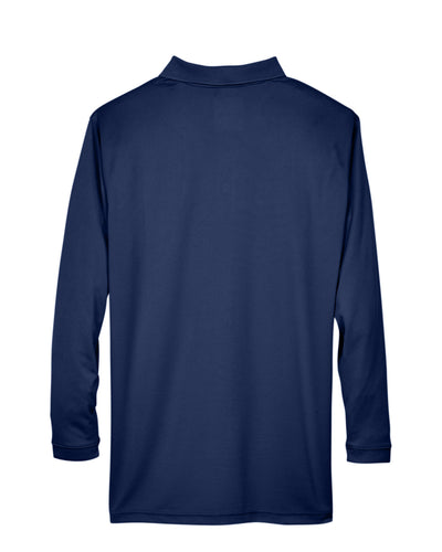 UltraClub Adult Cool & Dry Sport Long-Sleeve Polo