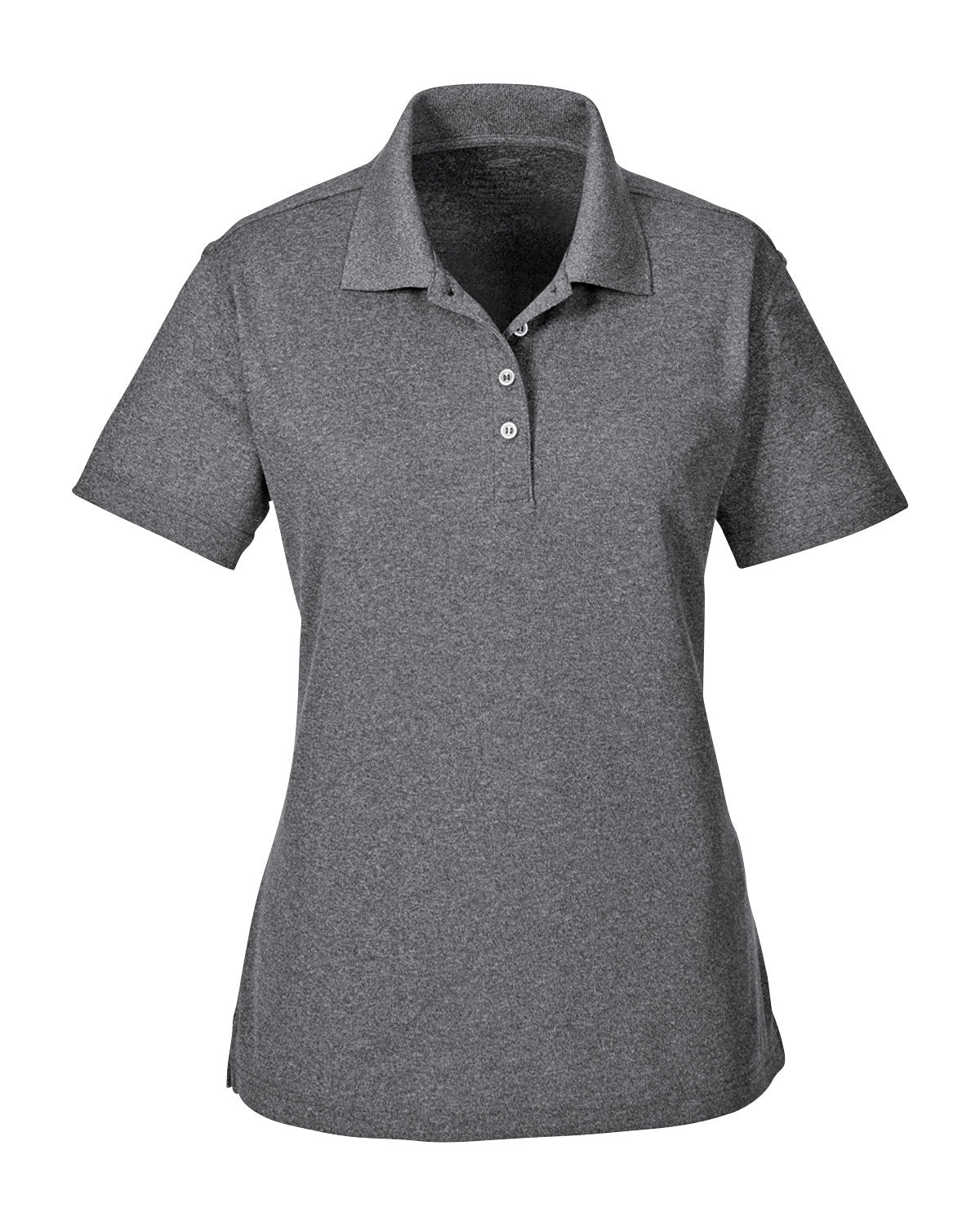 UltraClub Ladies' Heathered Piqué Polo UltraClub
