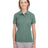 UltraClub Ladies' Heathered Piqué Polo UltraClub