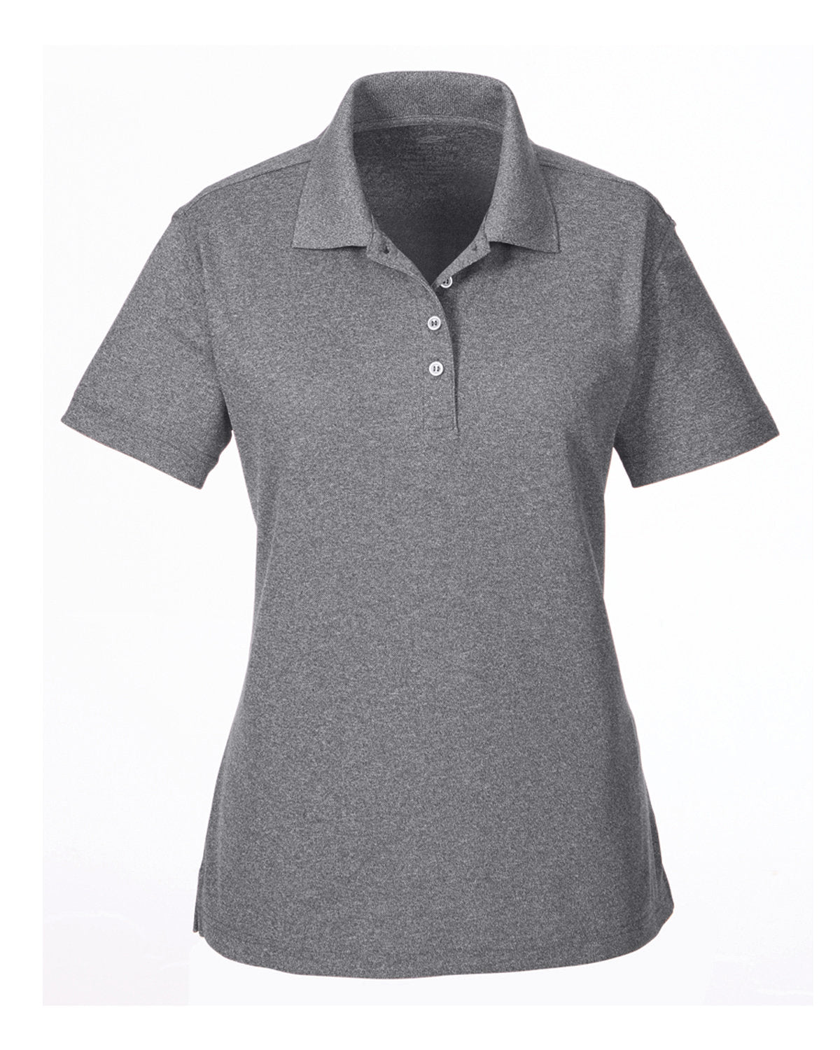 UltraClub Ladies' Heathered Piqué Polo UltraClub