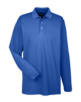 UltraClub Adult Long-Sleeve Classic Piqué Polo UltraClub