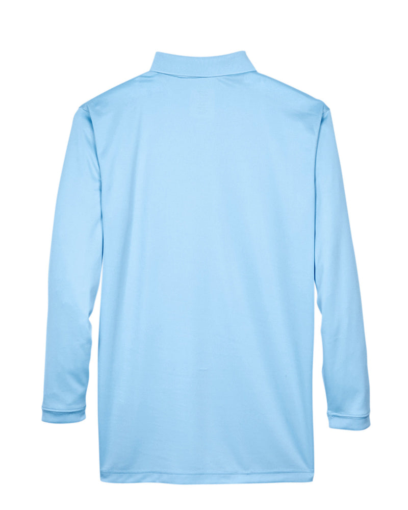 UltraClub Adult Cool & Dry Sport Long-Sleeve Polo
