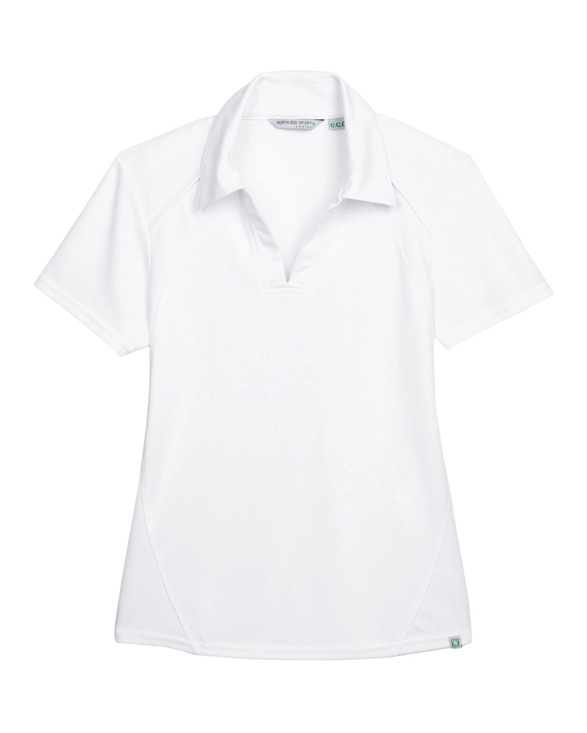 North End Ladies' Recycled Polyester Performance Piqué Polo North End