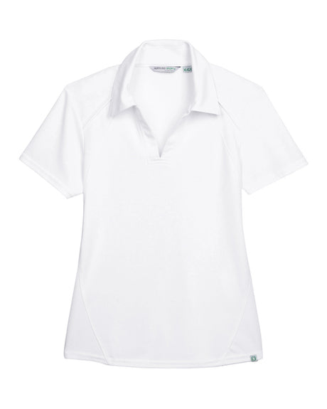 North End Ladies' Recycled Polyester Performance Piqué Polo North End