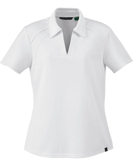 North End Ladies' Recycled Polyester Performance Piqué Polo North End